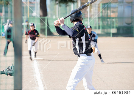 ソフトボール キャッチャー 野球 ソフトの写真素材