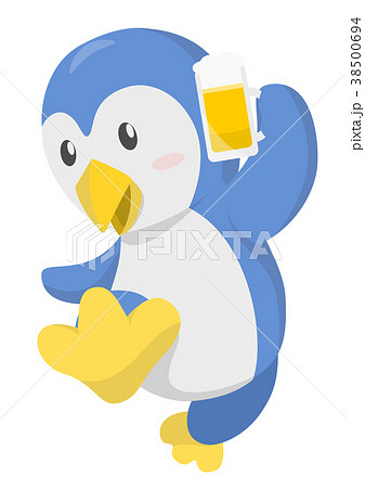 酔う 酒 動物 酔っ払いのイラスト素材