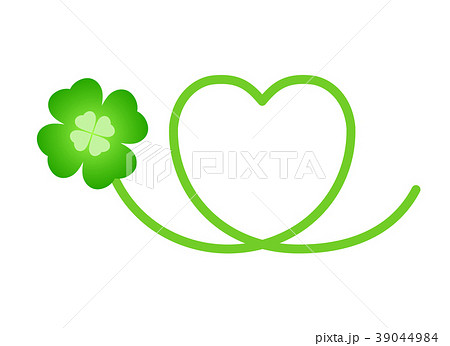 ハート型 ハート クローバー 四葉のイラスト素材 - PIXTA