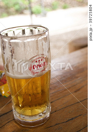 オリオンビール ビールの写真素材