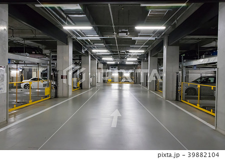 駐車券の写真素材