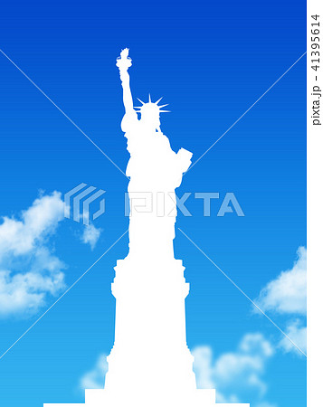 自由の女神 自由の女神像 女神像 世界遺産のイラスト素材