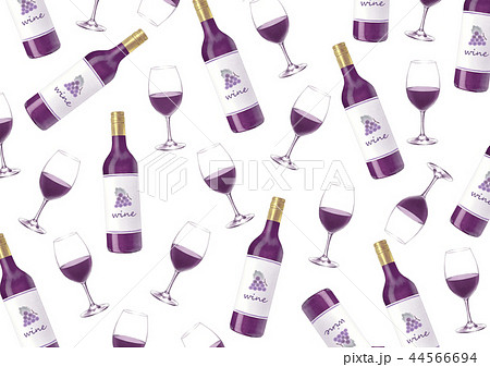 壁紙 ワイン 赤ワイン ワイングラスのイラスト素材