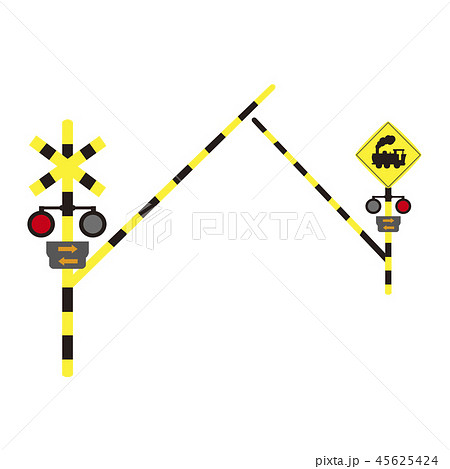 踏切のイラスト素材集 ピクスタ