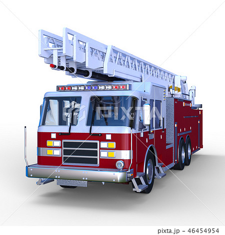 消防自動車のイラスト素材
