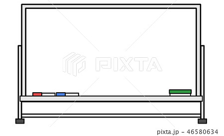 メッセージボード 伝言板 ホワイトボード 案内板のイラスト素材