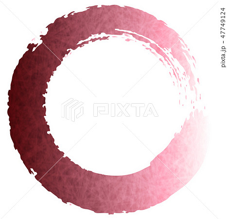 アイコン 丸 円 ピンクのイラスト素材