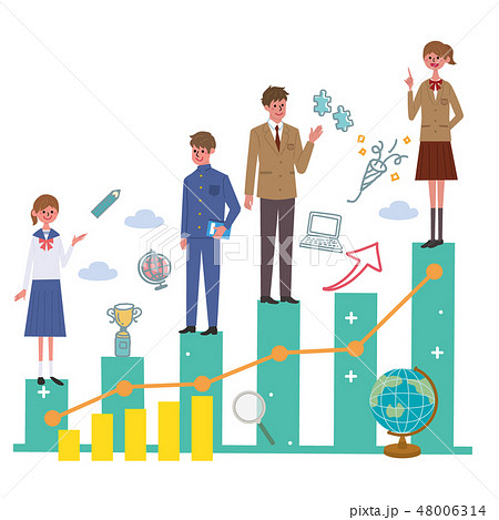 学校生活のイラスト素材集 ピクスタ