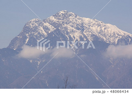 明石山脈 山の写真素材