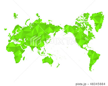 世界地図 全世界 グローバル マップのイラスト素材