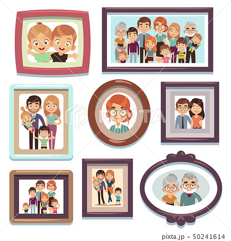親戚のイラスト素材