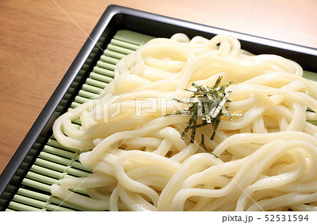 麺 うどん 薬味 のりの写真素材 Pixta