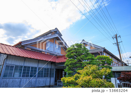 富岡製糸場の写真素材