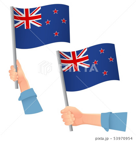 ニュージーランド国旗のイラスト素材