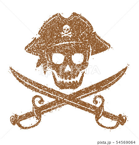 ベクター 海賊 海賊旗 マークのイラスト素材