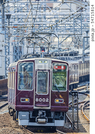 阪急8000系 阪急電車の写真素材