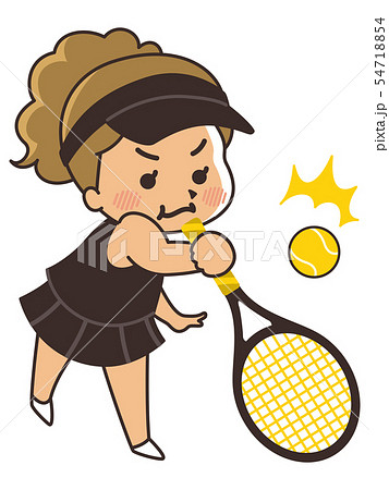 Japan Image テニス イラスト 簡単