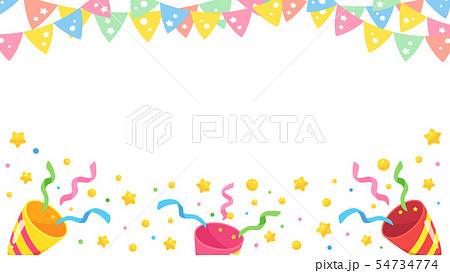 クラッカー お祝いのイラスト素材 クラッカー お祝いのイラスト素材