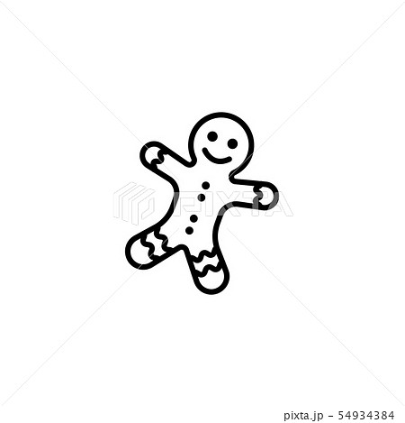 ジンジャークッキー クリスマス 男の子 アイコンの写真素材 Pixta