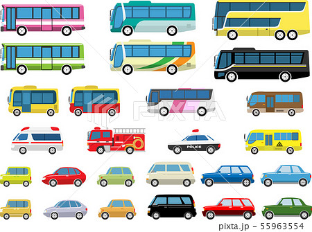 バス 観光バス のイラスト素材一覧 選べる豊富な素材バリエーション