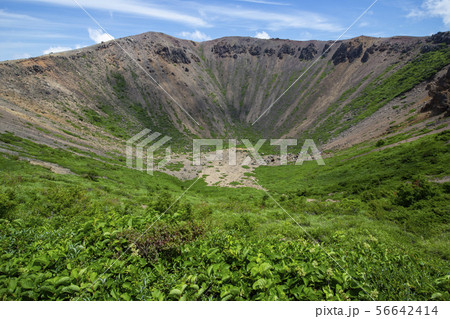 成層火山照片素材