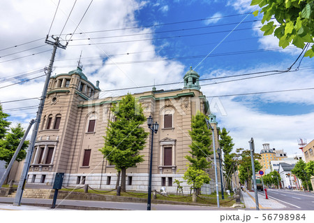 建物 歴史的建造物 西洋建築 北のウォール街の写真素材