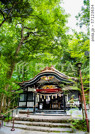 新屋山神社の写真素材