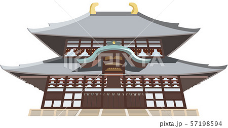 日本寺大仏のイラスト素材