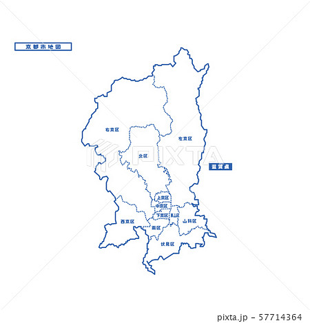 京都地図のpng素材集 ピクスタ