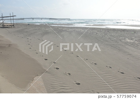 出来島海岸 夏の写真素材 Pixta