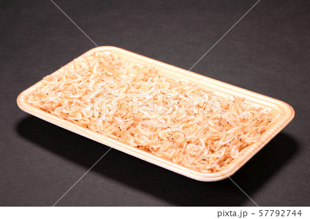 醤蝦 干し醤蝦 甲殻類 干アミの写真素材