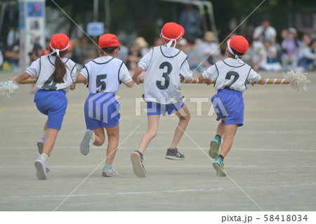 天然ロリ  小学生女子　運動会 