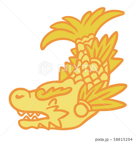 シャチホコのイラスト素材