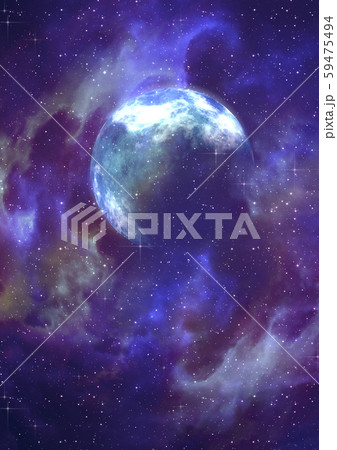 スペース 空間 宇宙 ファンタジーのイラスト素材