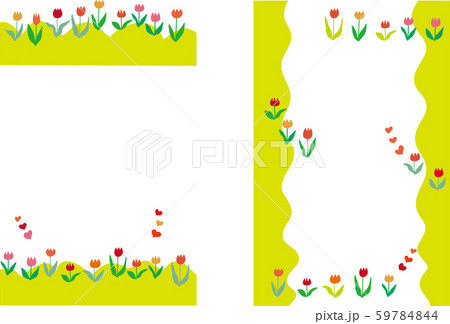 花壇注意標識 花畑標識 花壇看板 注意標識のイラスト素材