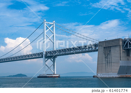 南備讃瀬戸大橋の写真素材