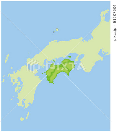 四国のイラスト素材