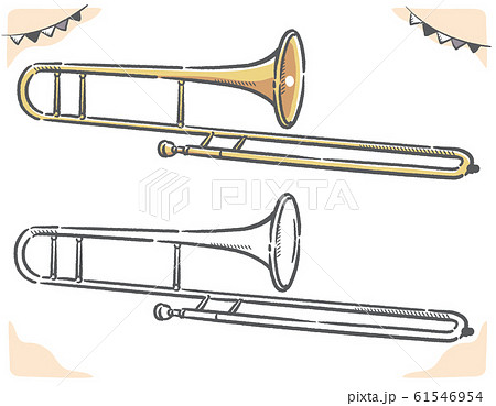 トロンボーンのイラスト素材集 ピクスタ