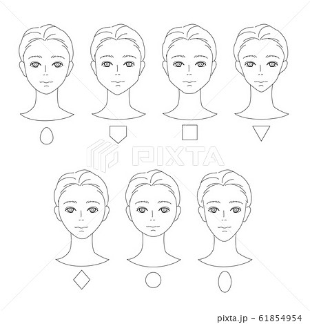 ホームベース型のイラスト素材