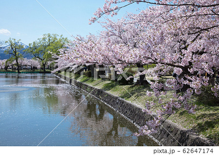 鶴ケ岡城の写真素材