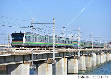 東海道本線の写真素材