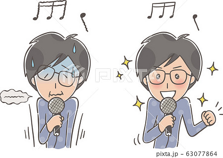 アカペラのイラスト素材