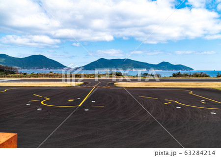 小値賀空港の写真素材