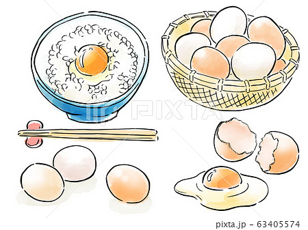 卵のイラスト素材