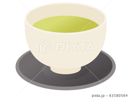 湯呑茶碗のイラスト素材