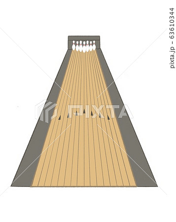 bowling alley lane clipart