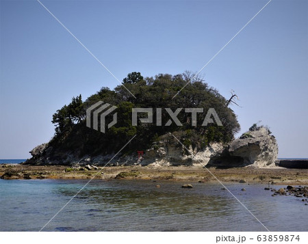 竜宮島の写真素材