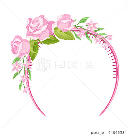 カチューシャのイラスト素材