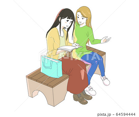 留学生のイラスト素材