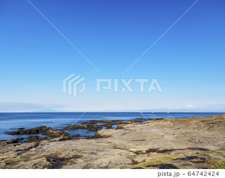 リアル式海岸の写真素材